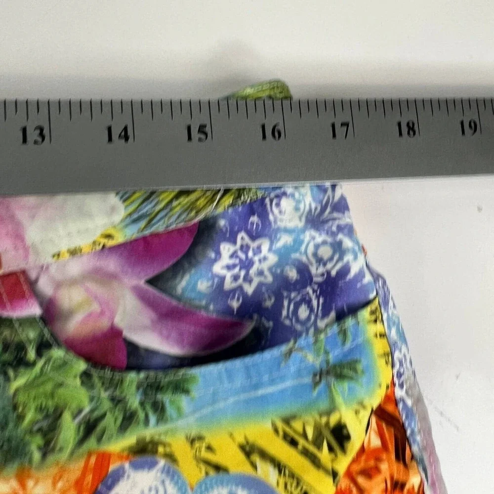 BodyGlove Girls Floral Shorts Trunks Surf Board Beach Drawstring Pockets XL